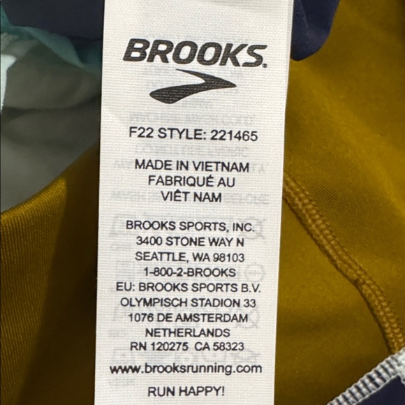 Brooks Chaser 5" Running Shorts Ice Blue Brown Lined NWT-XXL - Picture 10 of 11